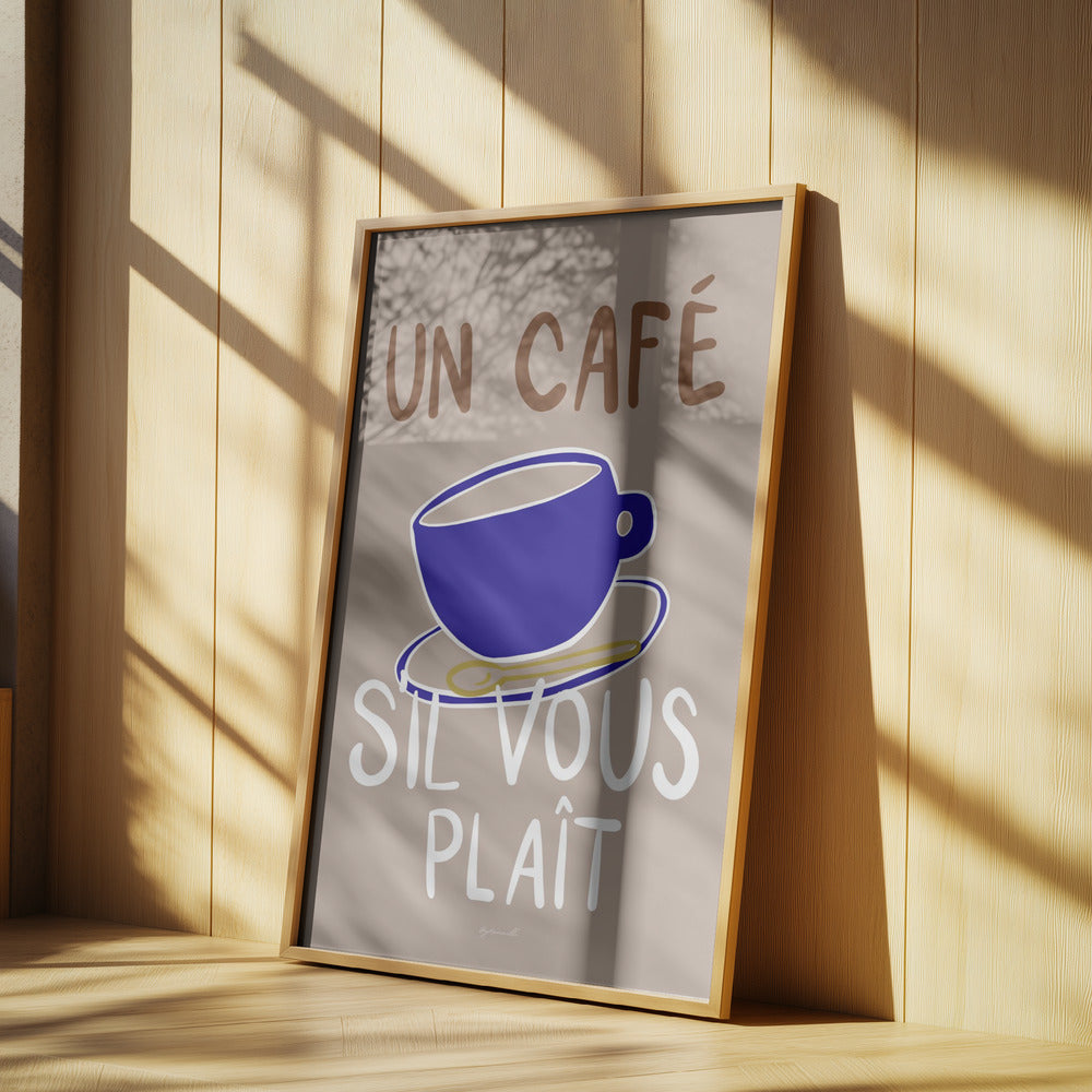 Un café | Poster