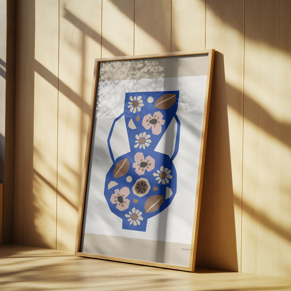Floral Vase Harmony | Poster