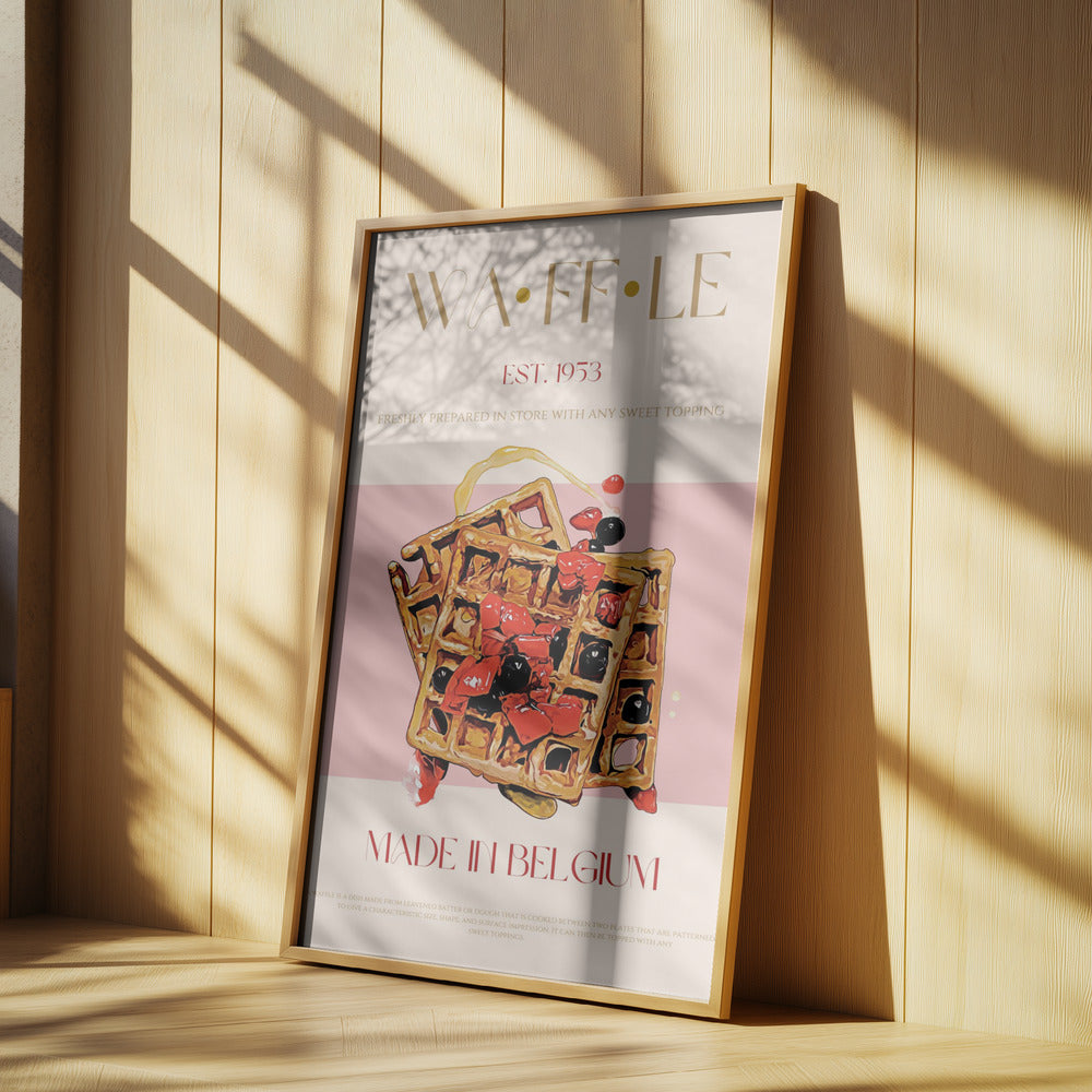 Waffle Print | Poster