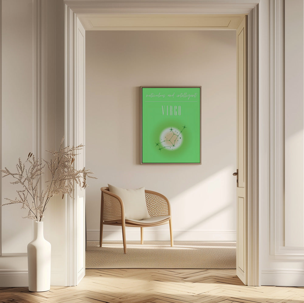 Virgo Zodiac Print Art | Poster