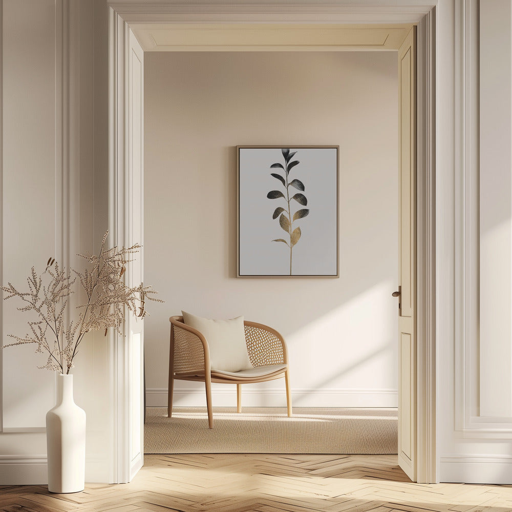 Monochromatica No.9 Dark Gold | Poster