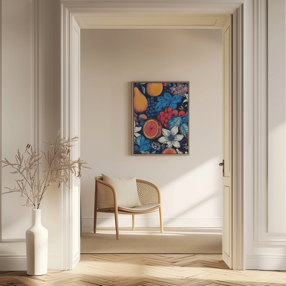Fleurs et fruits 6 | Posters - Affiche Artistique