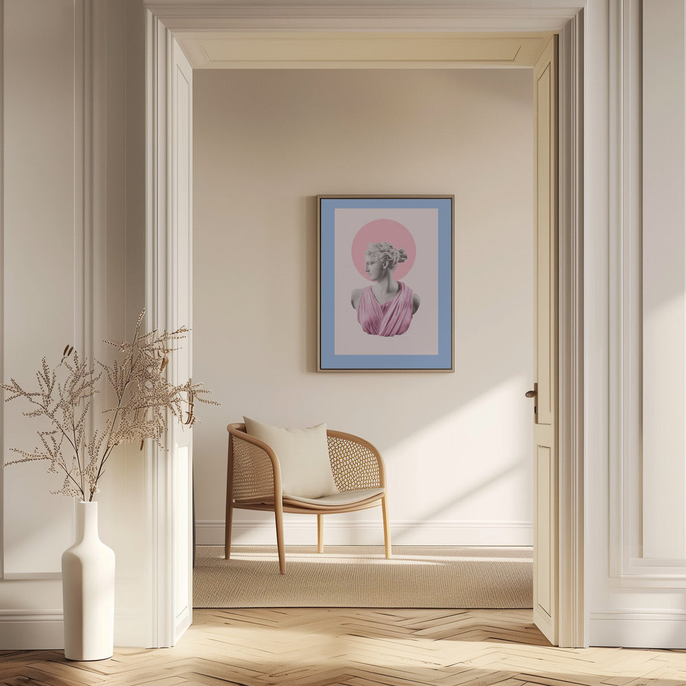 Artemispowderbluepink Ratioiso | Poster