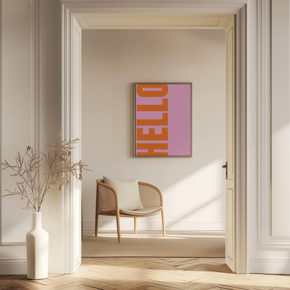 Bold Greeting Burst | Poster