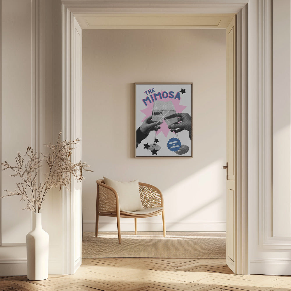 Ein Hoch auf Mimosen | Poster - Kunstdruck