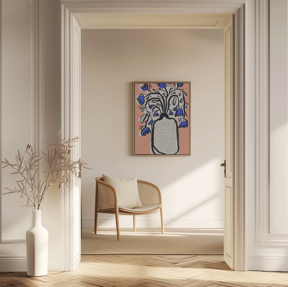 Lovely Flower Bouquet (Peach) | Poster