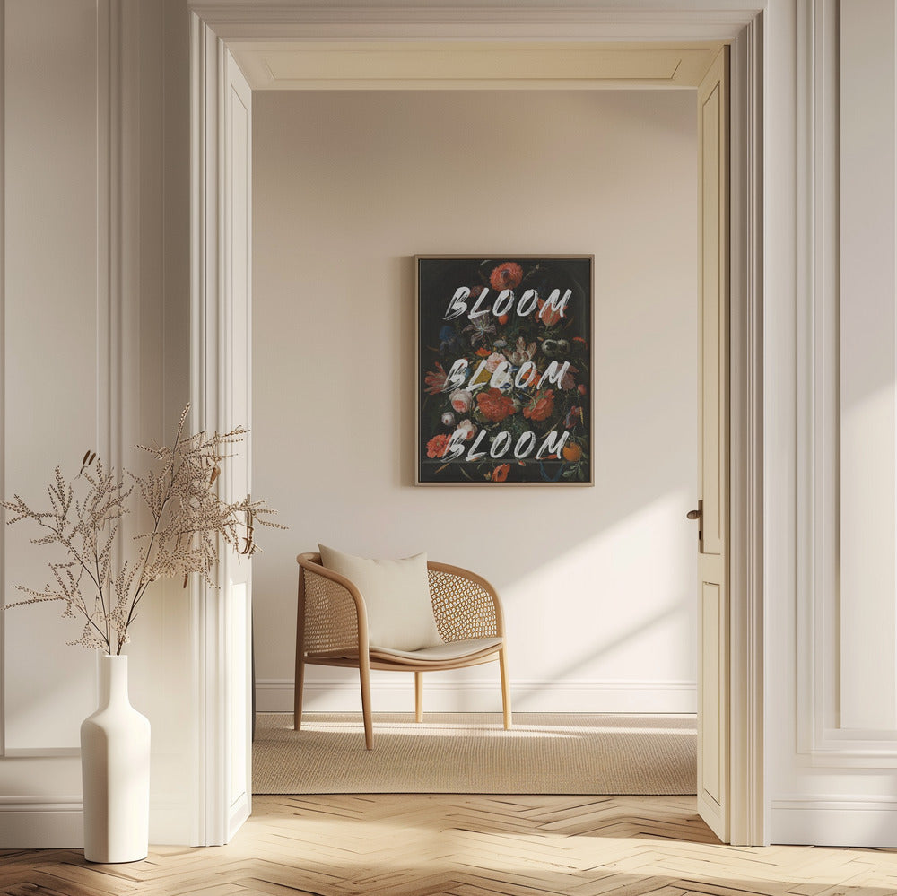 Bloom Vintage Flowers | Poster