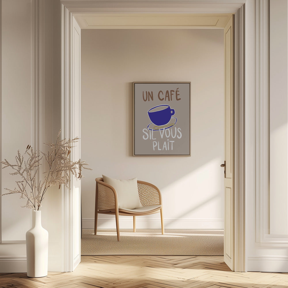 Un café | Poster