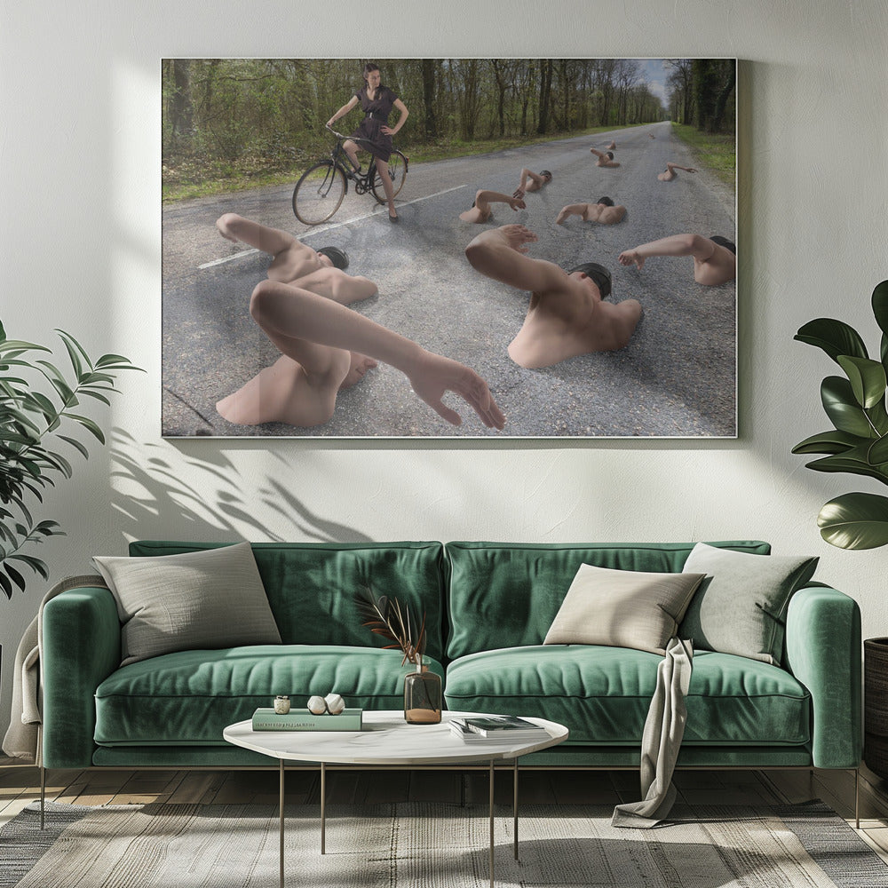 Close Encounter of the Swimming Kind | Canvas