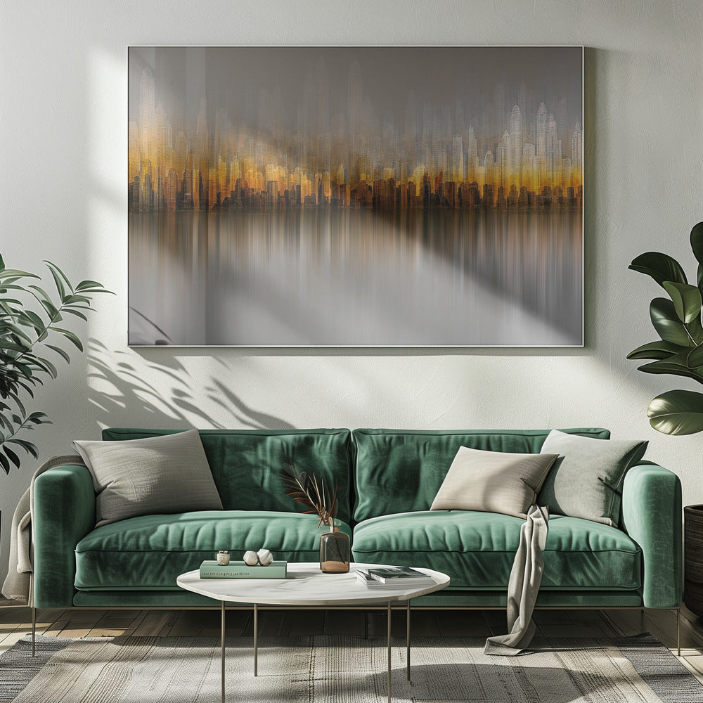 Skyline van Dubai | Canvasprints