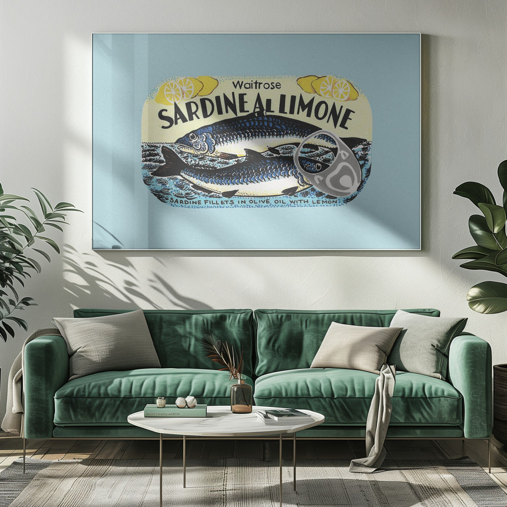 Sardine Al Limone | Stampe su Tela