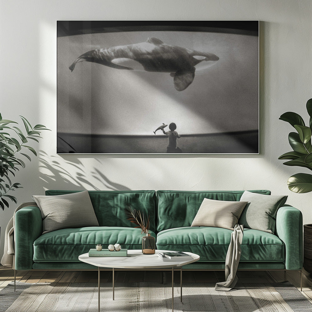 Innerhalb der Domäne des Orcas | Leinwand-Bilder
