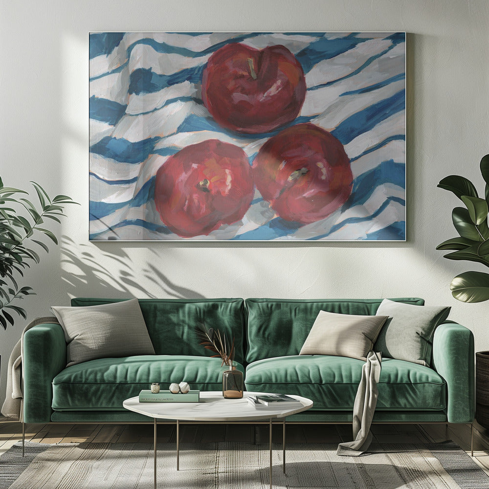 Three Plums | Canvas