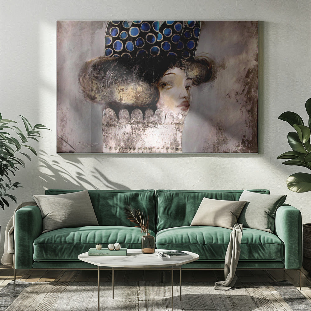 Blue Crown | Canvas