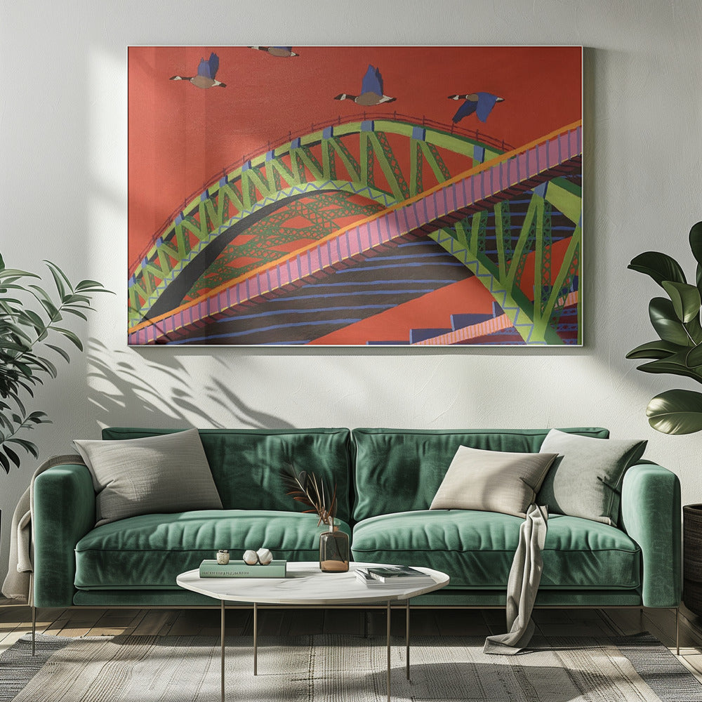 Bayonne-Brücke | Leinwand-Bilder