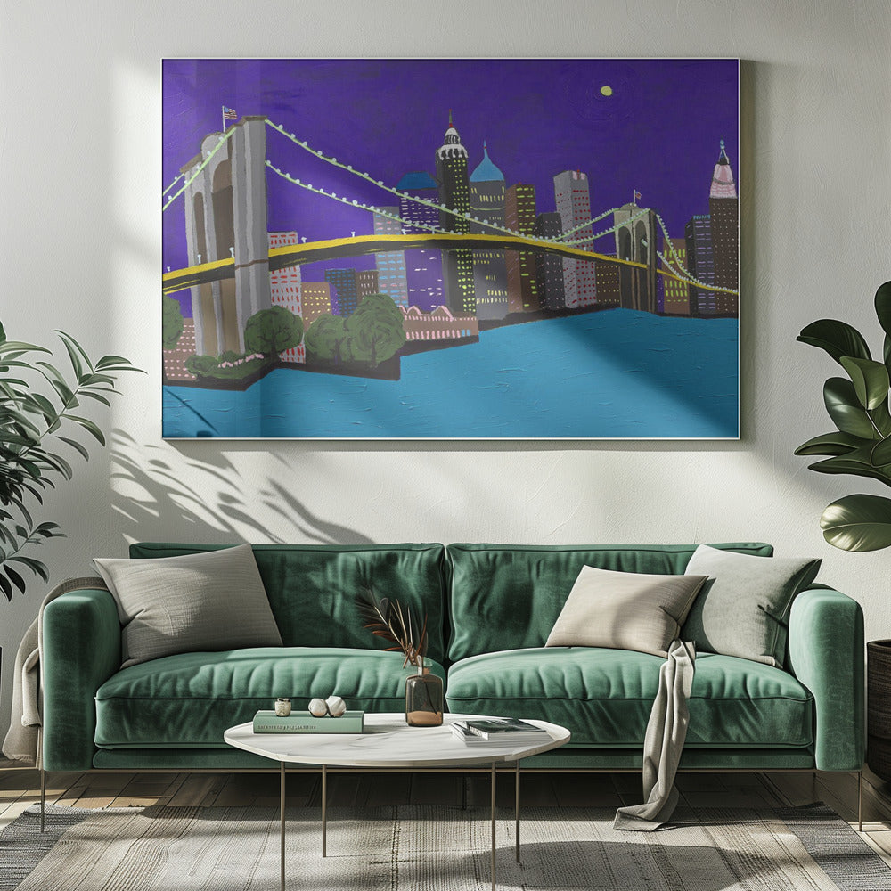 Pont de Brooklyn | Tableaux sur Toile
