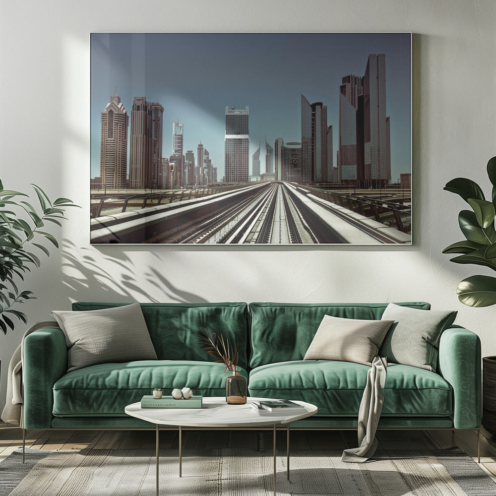 Metropolitana di Dubai | Stampe su Tela