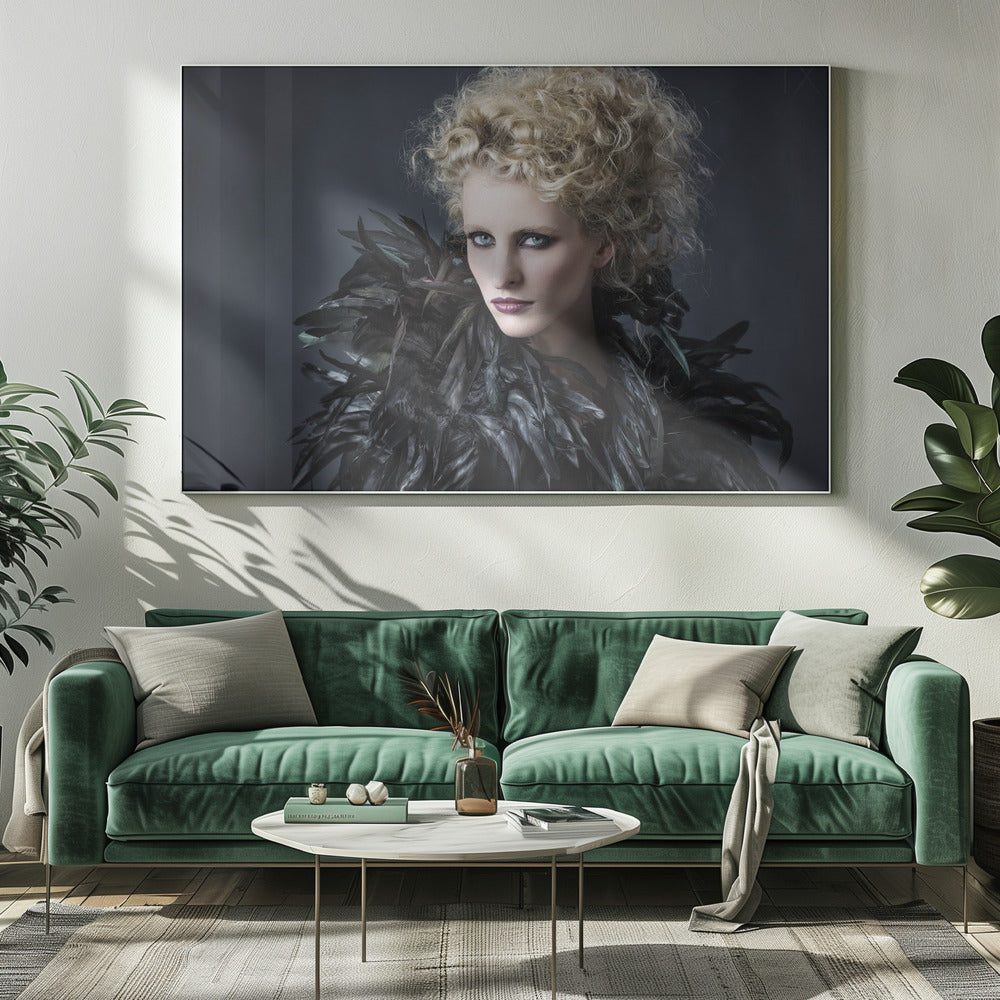 Gefiederter Fredau | Leinwand-Bilder