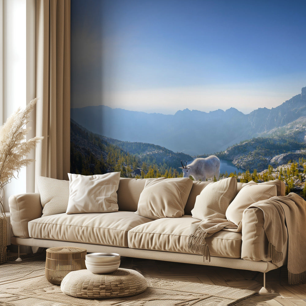 Encantamiento: Panorama del Paso Prusik | Papel Pintado Fotográfico