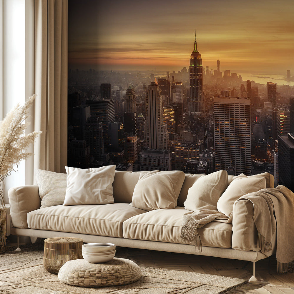 La luce di Manhattan | Carta da Parati Fotografica