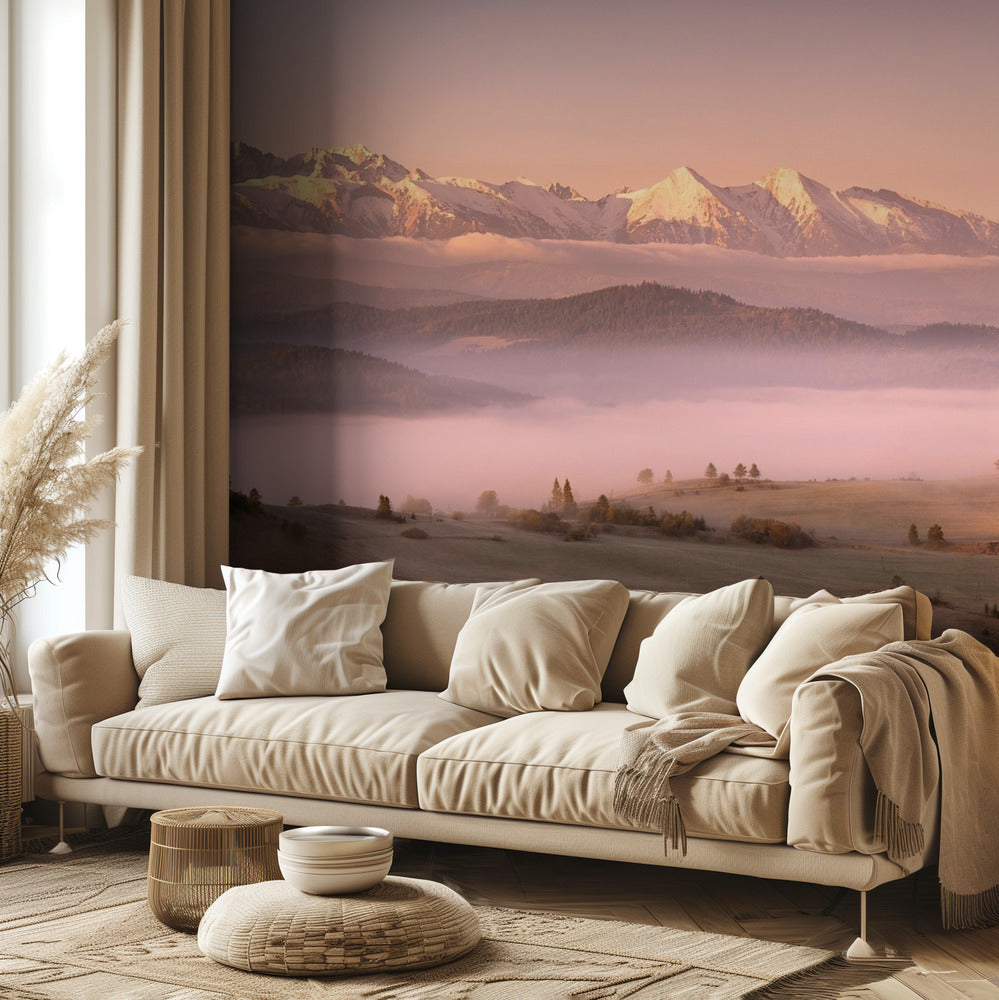 Tatra nevado | Papel Pintado Fotográfico