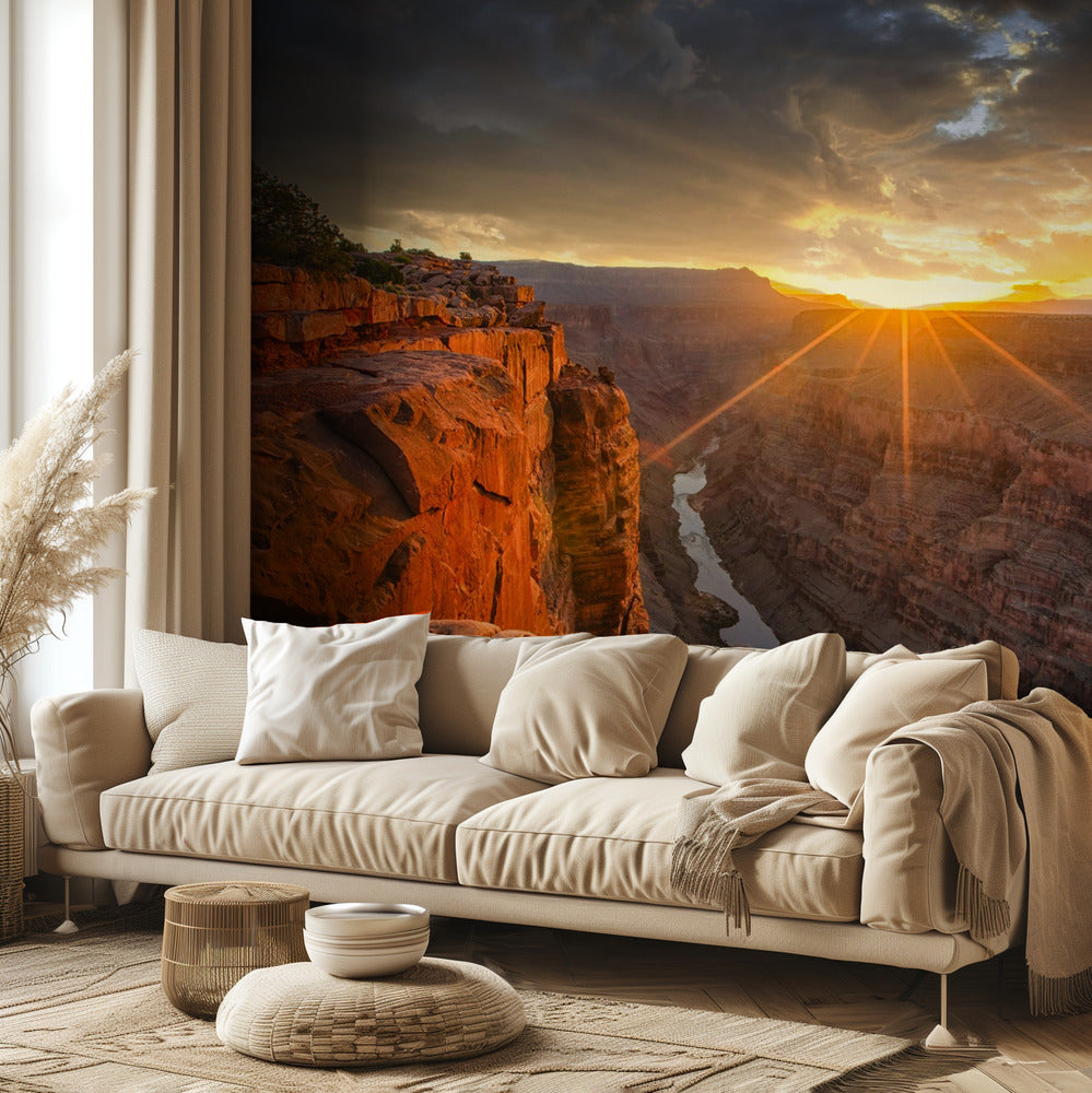 Lever de soleil sur le Grand Canyon | Papier Peint Photo