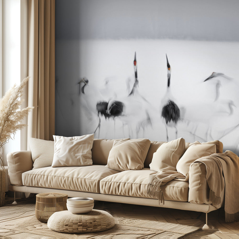 Calligraphic ballet | Wallpaper