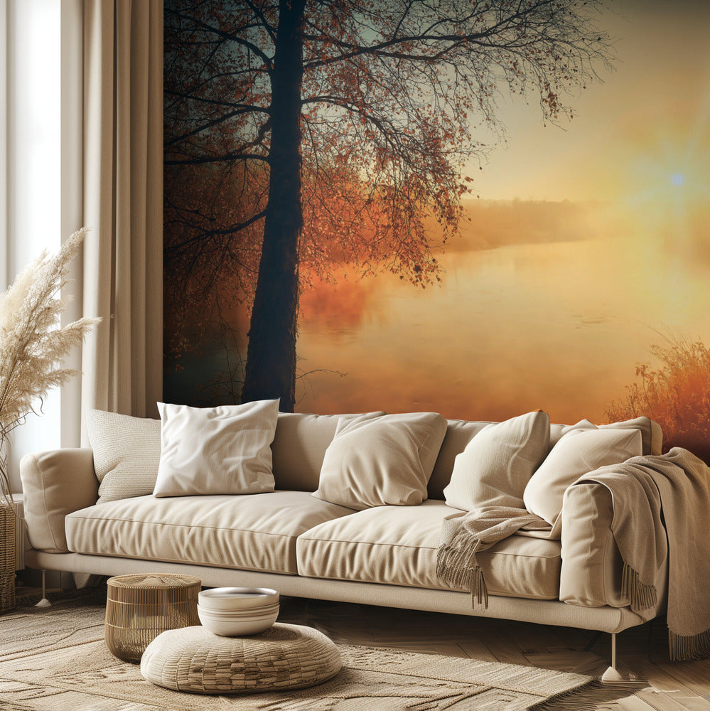 Oro del otoño | Papel Pintado Fotográfico
