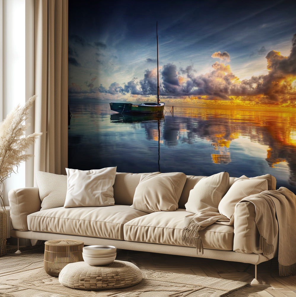 Een tijd voor reflectie | Fotobehang