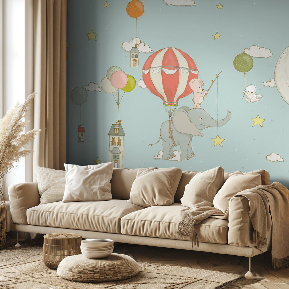 Elephant Dream_Dayblue | Fototapeta
