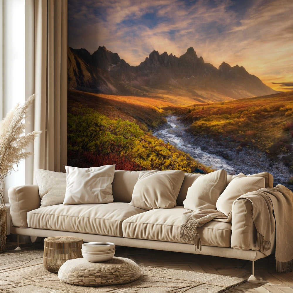 Paraíso de montaña | Papel Pintado Fotográfico