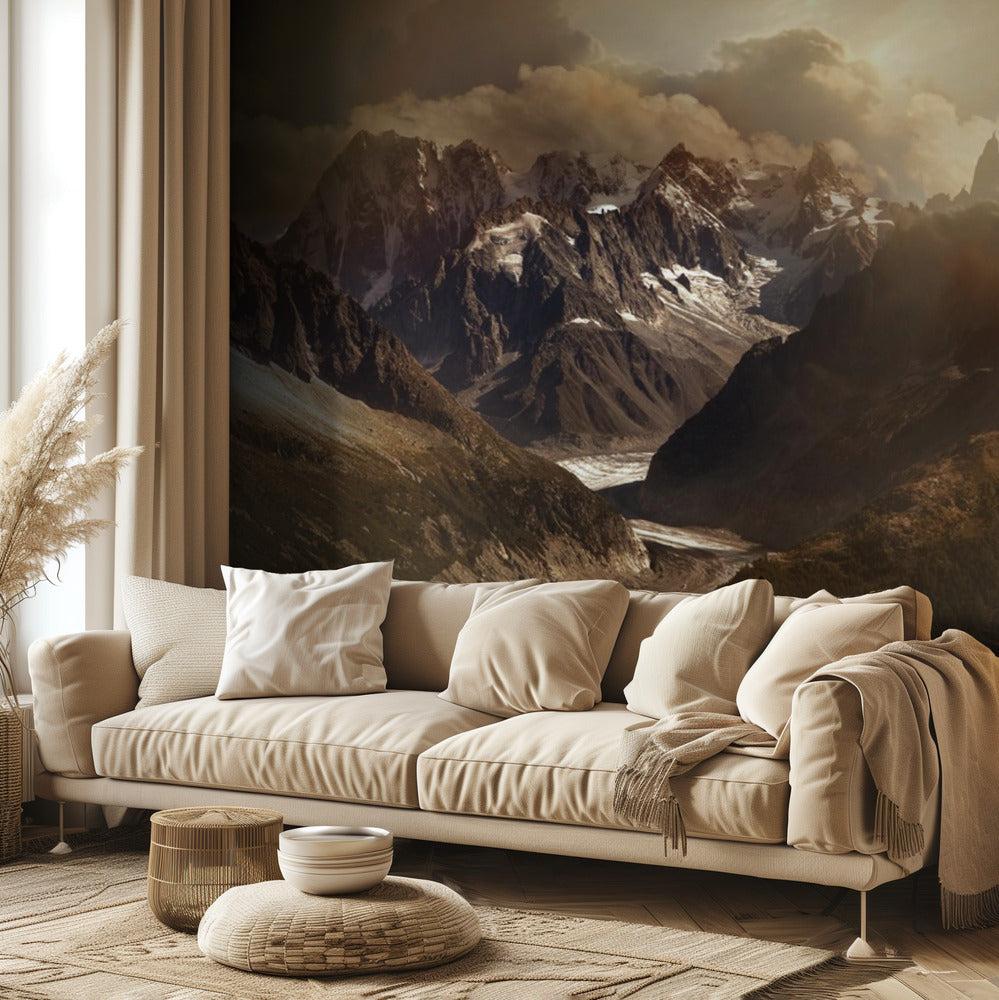 Mont Blancin massiivi | Valokuvatapetit