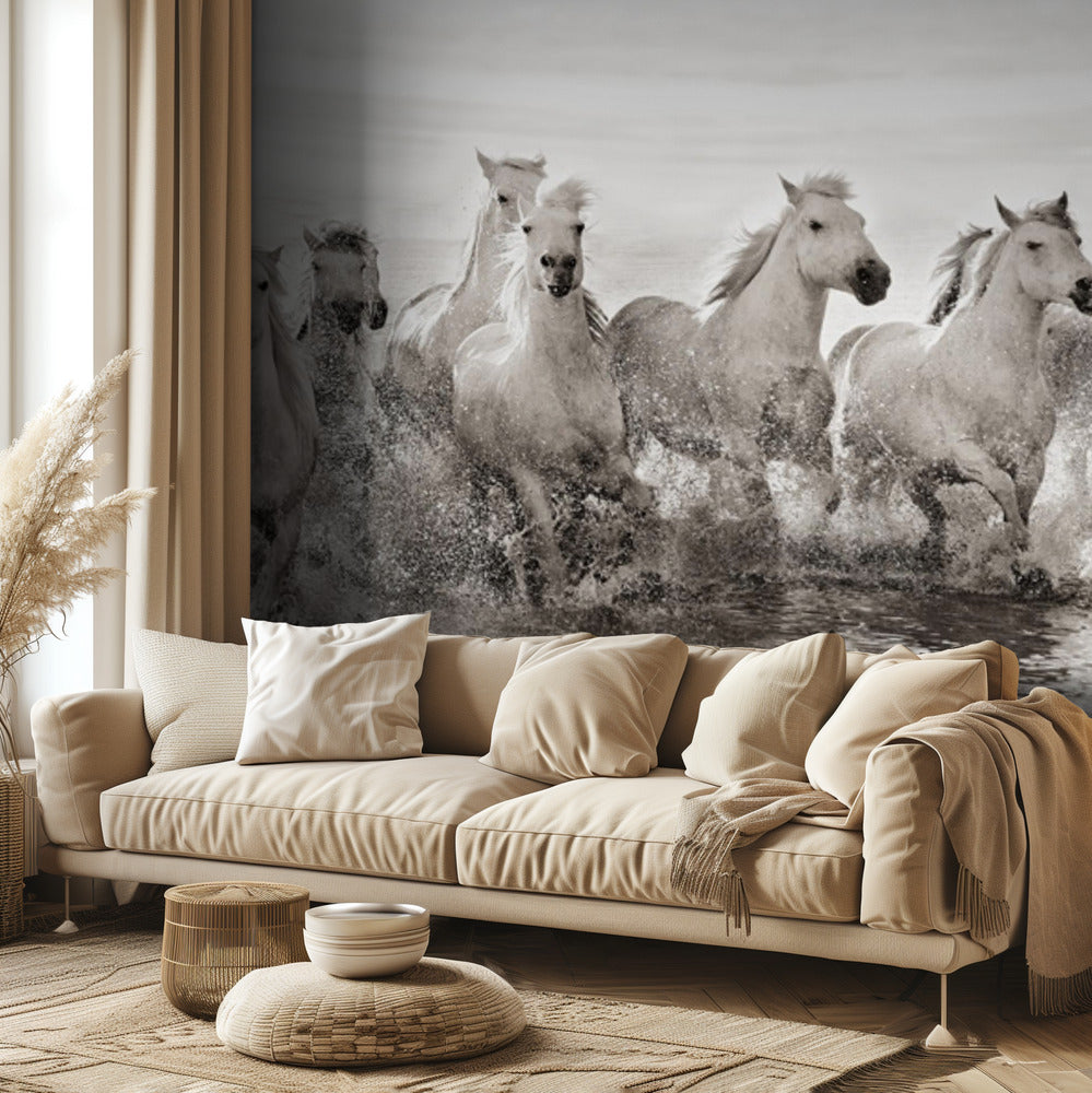 Illusion de puissance (13 chevaux quand même) | Papier Peint Photo