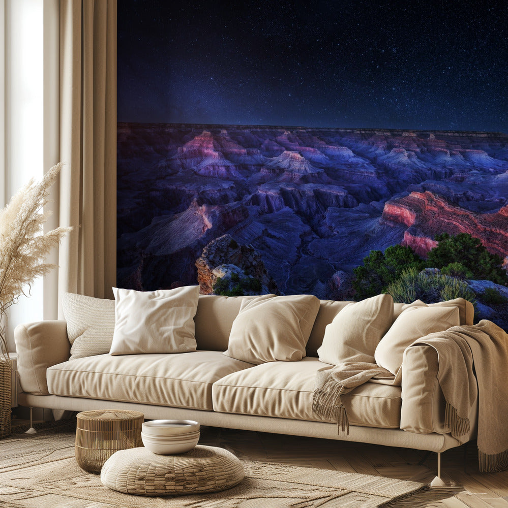Grand Canyon-natten | Fototapet