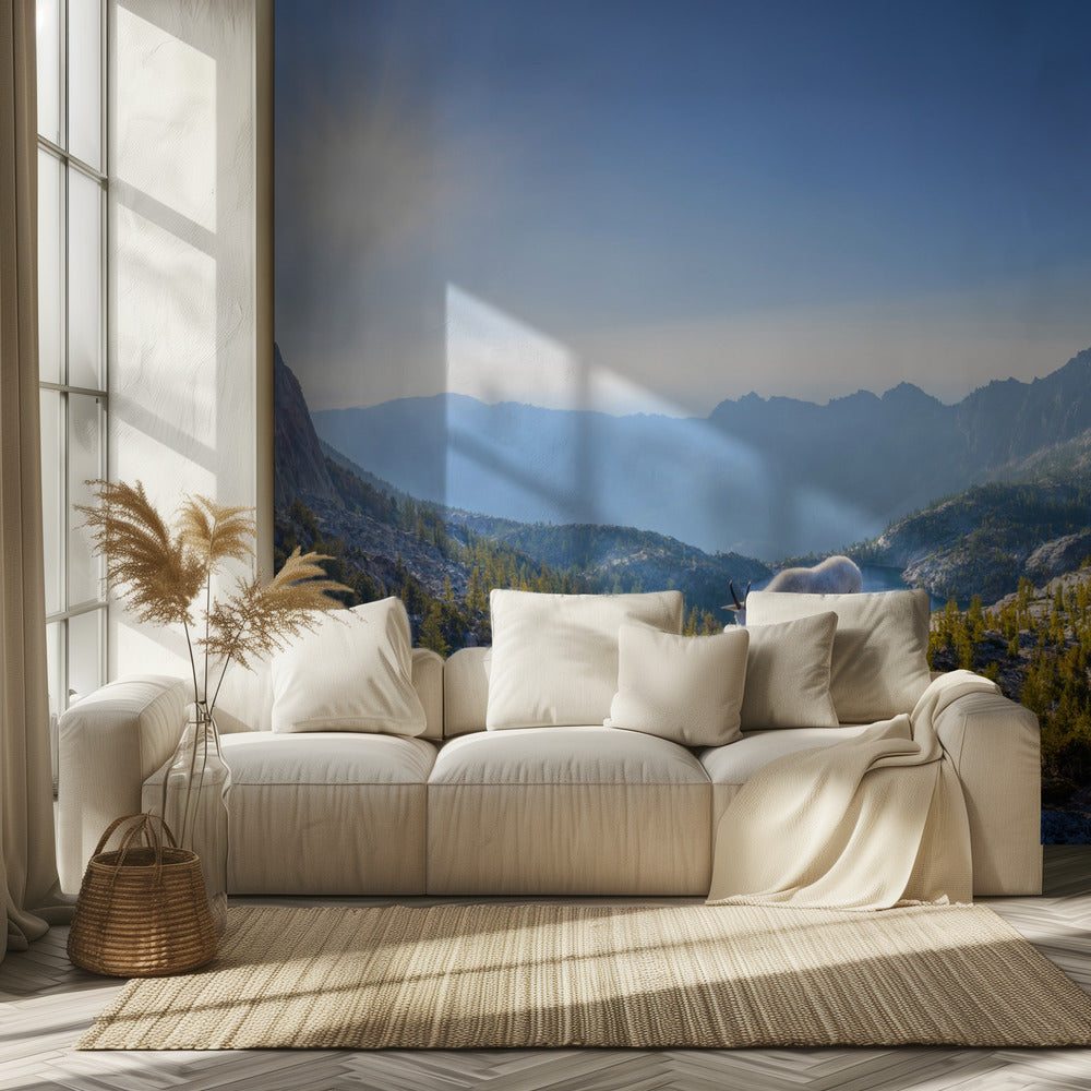 Encantamiento: Panorama del Paso Prusik | Papel Pintado Fotográfico
