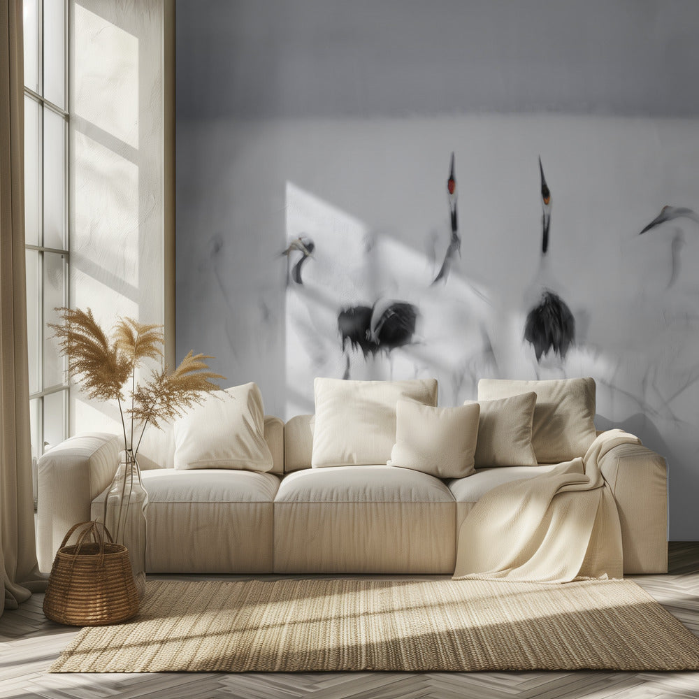 Calligraphic ballet | Wallpaper