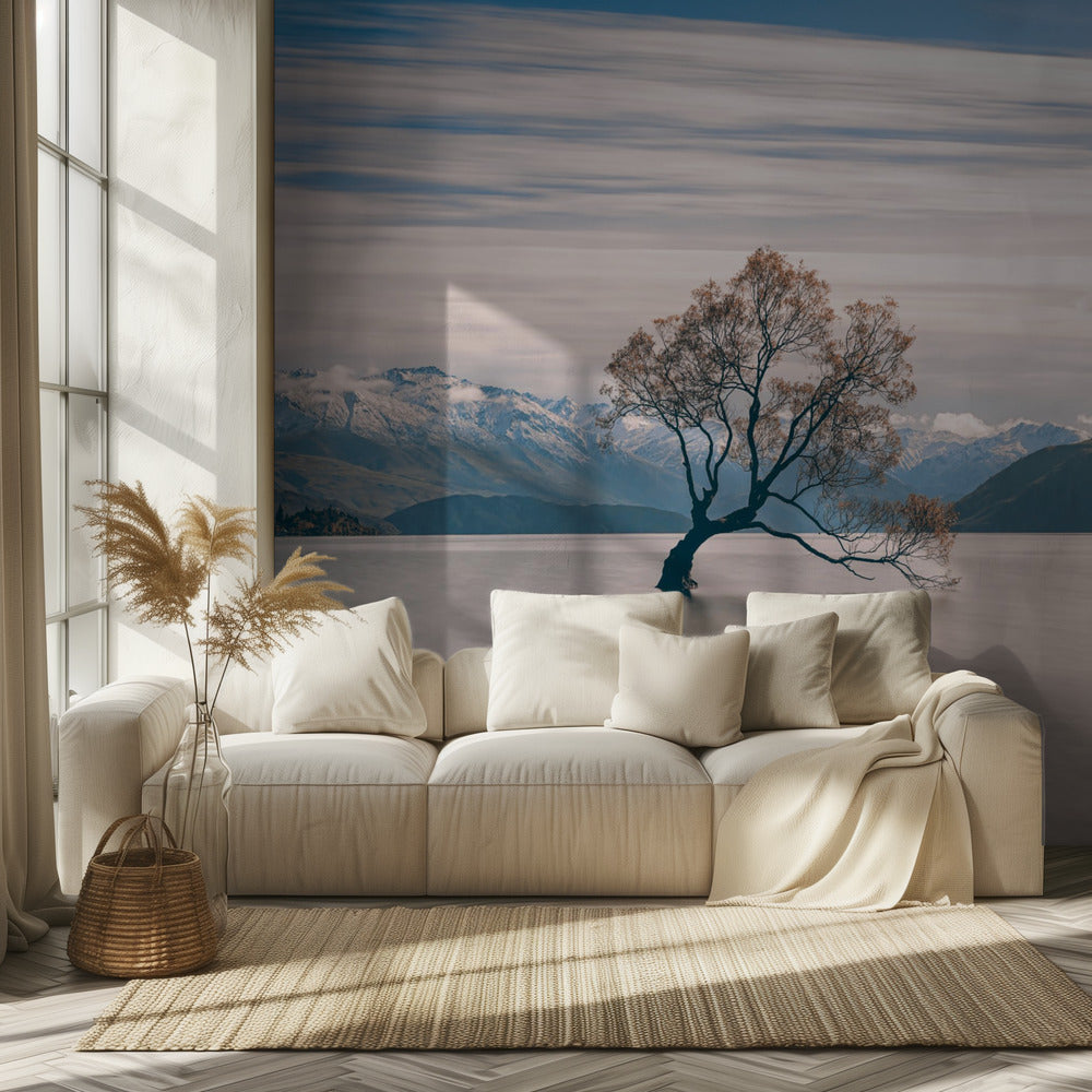 árbol solitario Papel Pintado Fotográfico