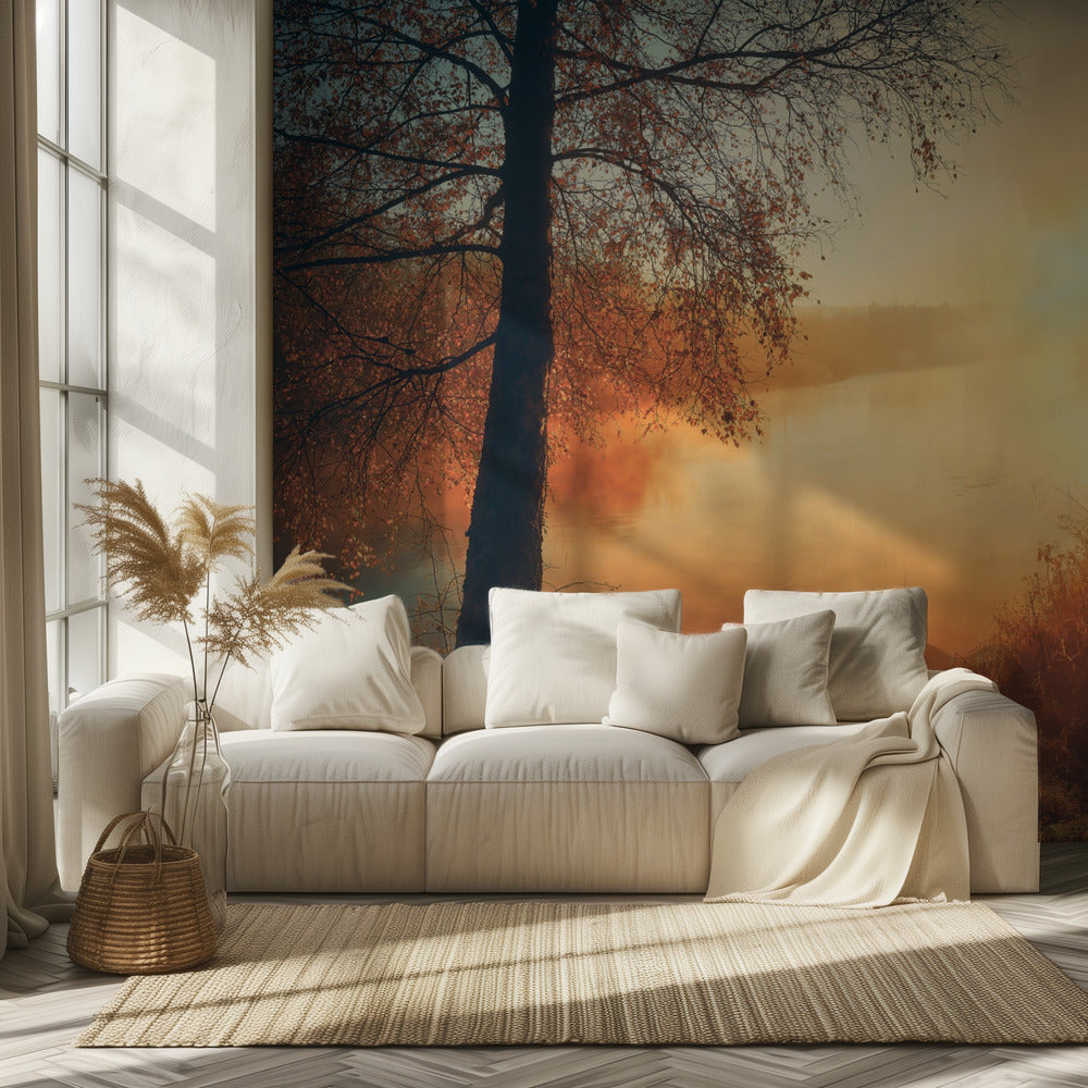 Oro del otoño | Papel Pintado Fotográfico