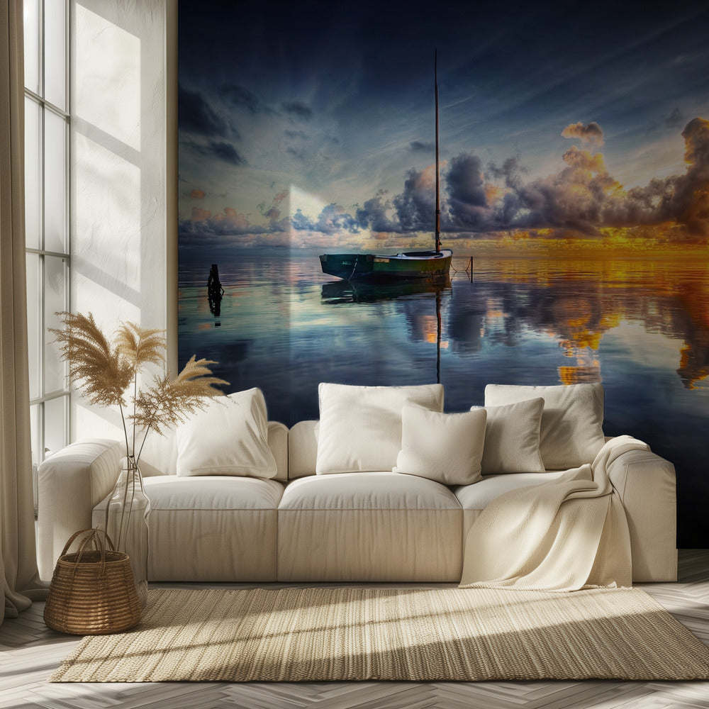 Een tijd voor reflectie | Fotobehang