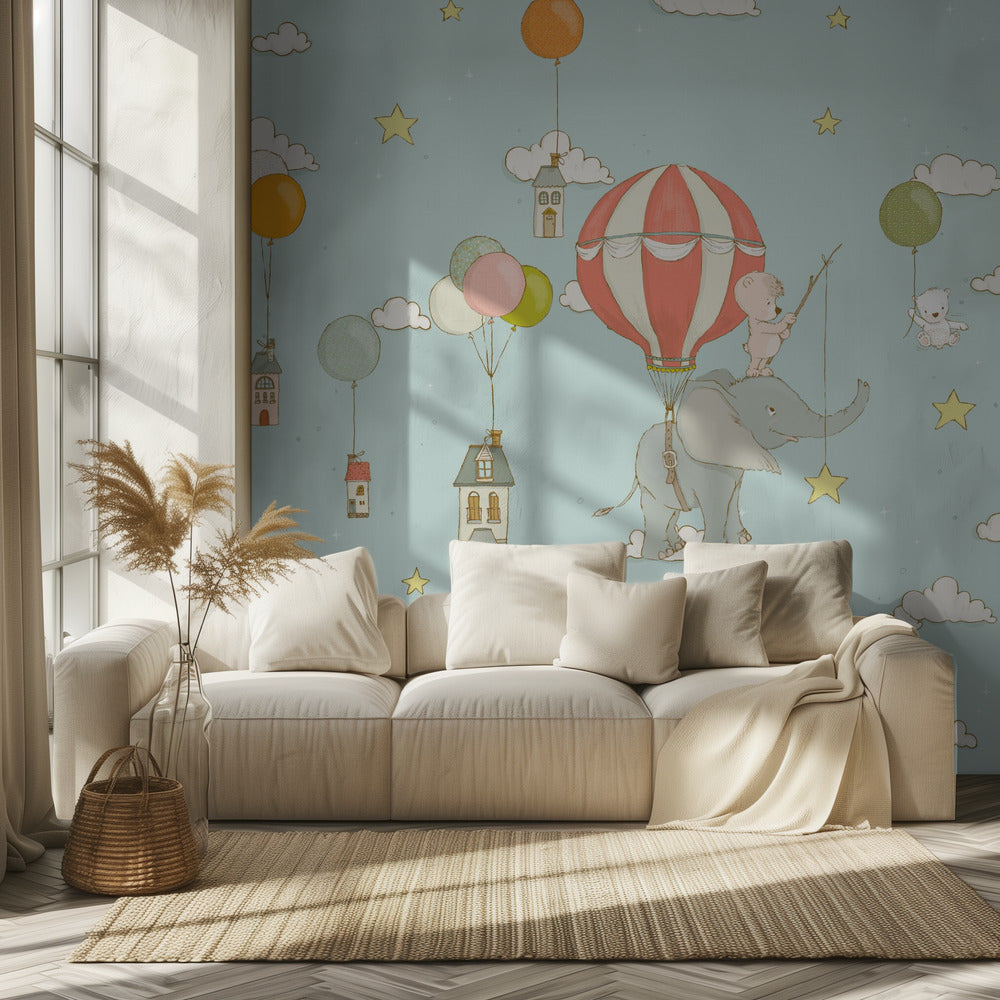 Elephant Dream_Dayblue | Fototapeta