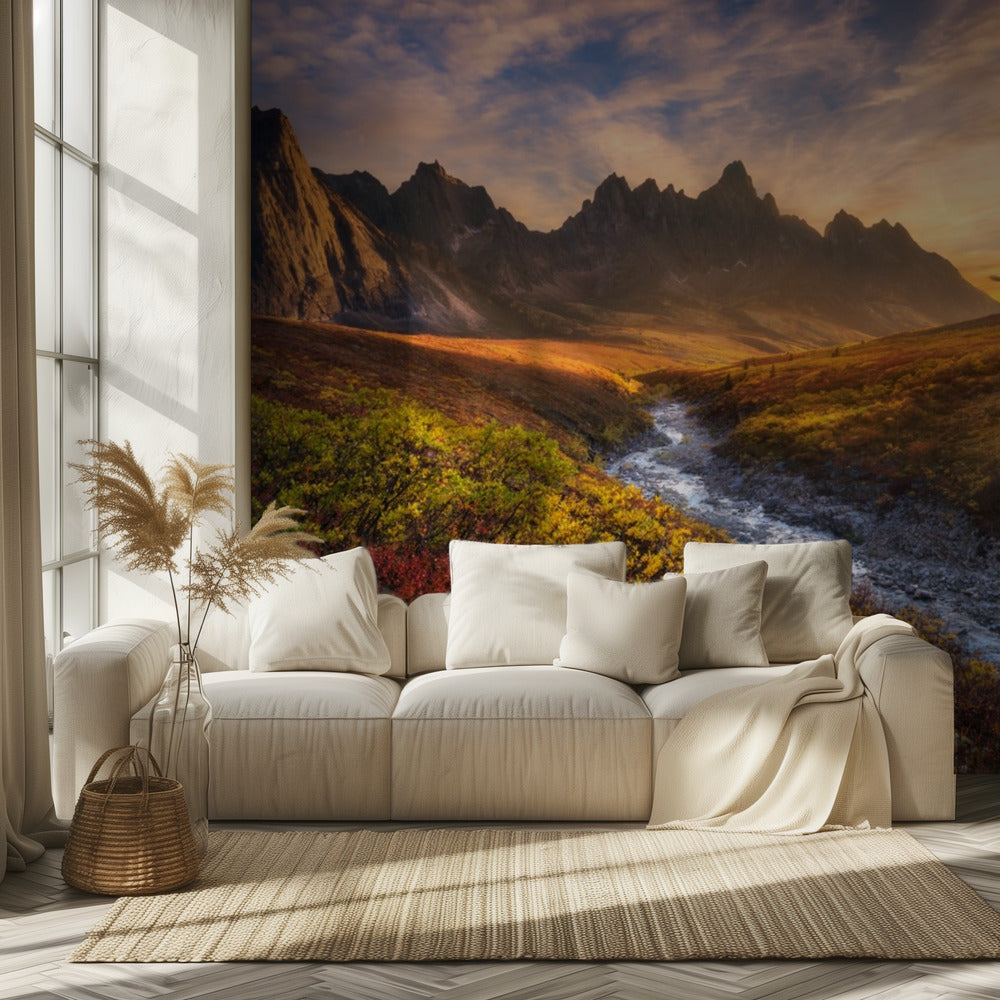 Paraíso de montaña | Papel Pintado Fotográfico