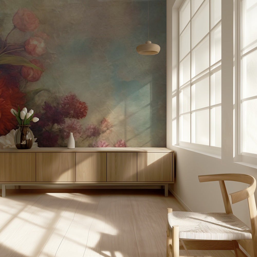 Fa Vintage Blomster 12 | Fototapeter