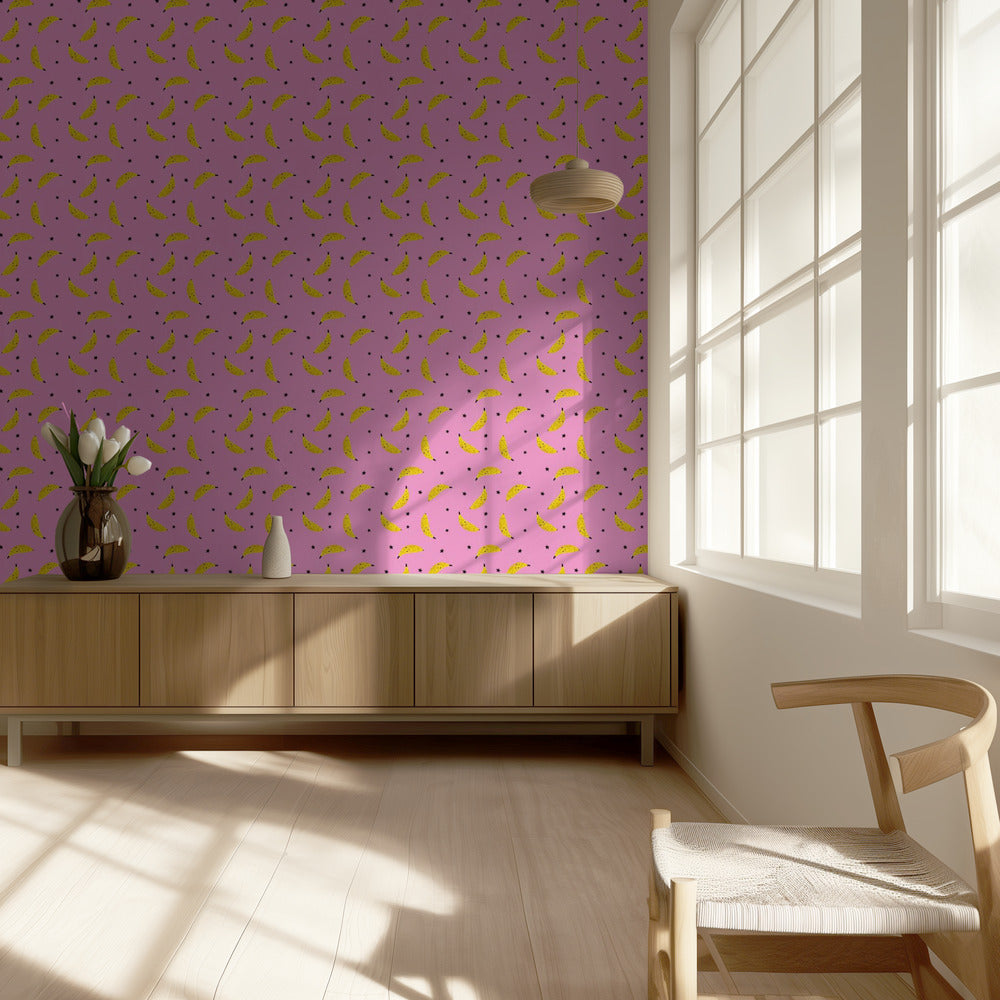 Motif banane | Papier Peint Photo
