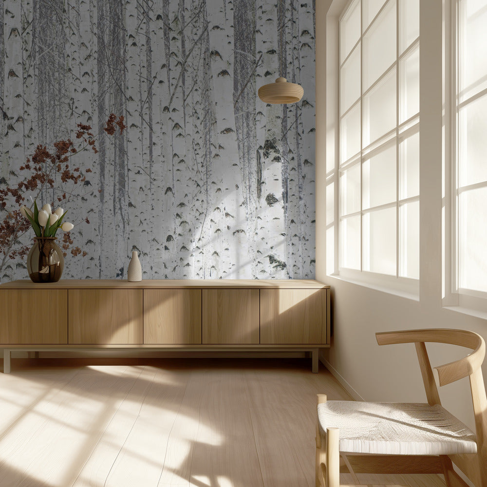 De Blanco | Papel Pintado Fotográfico