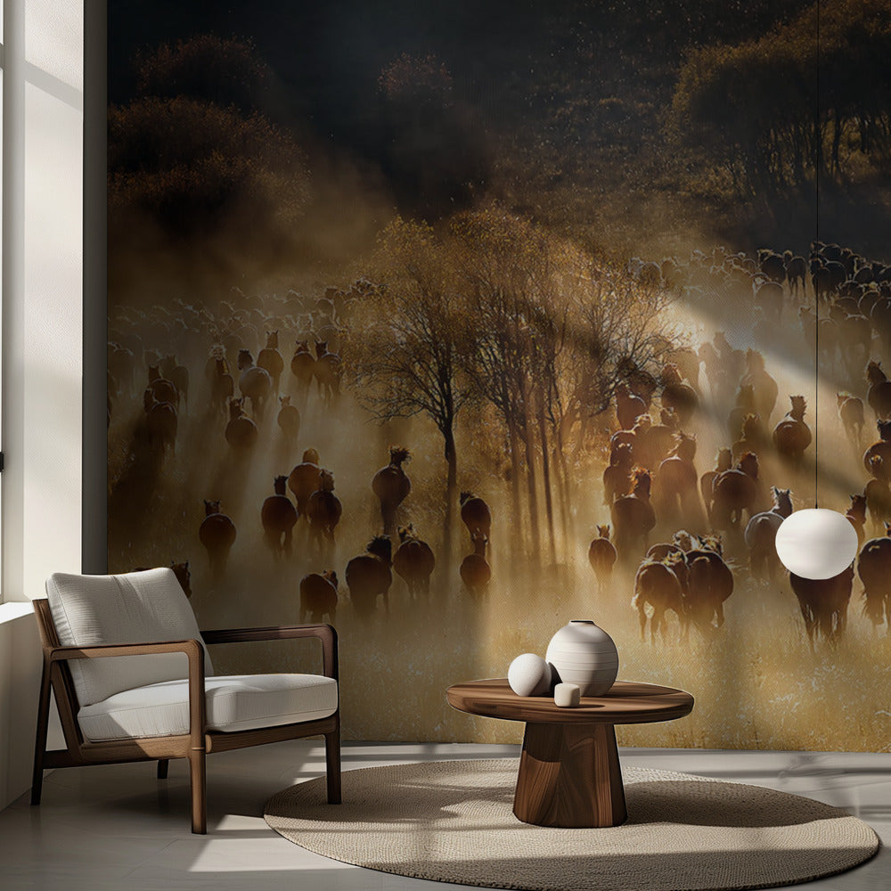 Paarden | Fotobehang