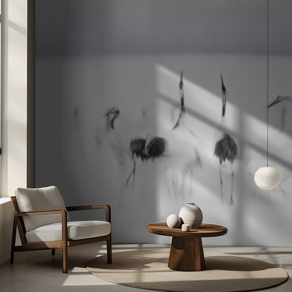 Calligraphic ballet | Wallpaper