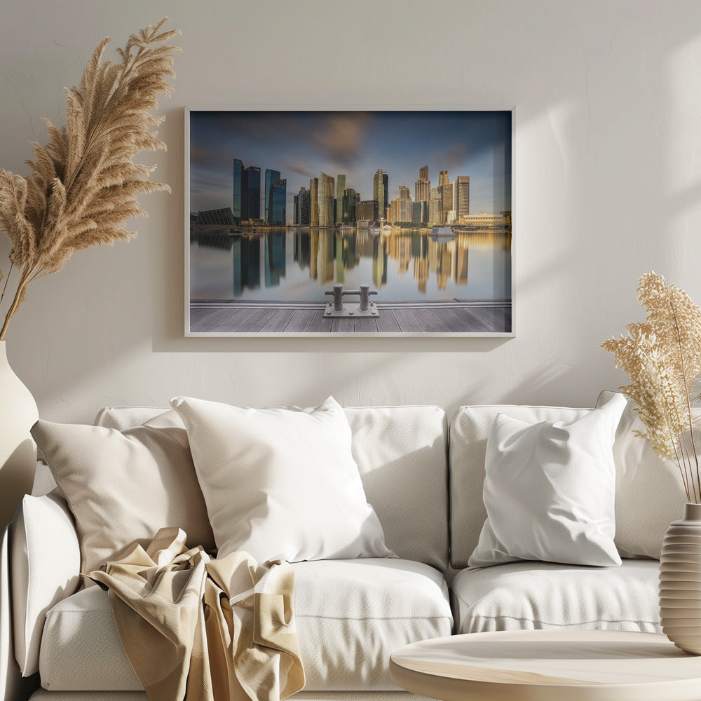 Mattina dorata a Singapore | Poster - Stampe d’Arte