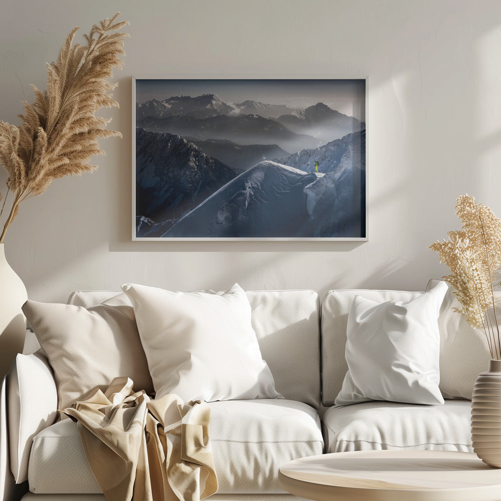 Moments de silence avant la descente | Posters - Affiche Artistique