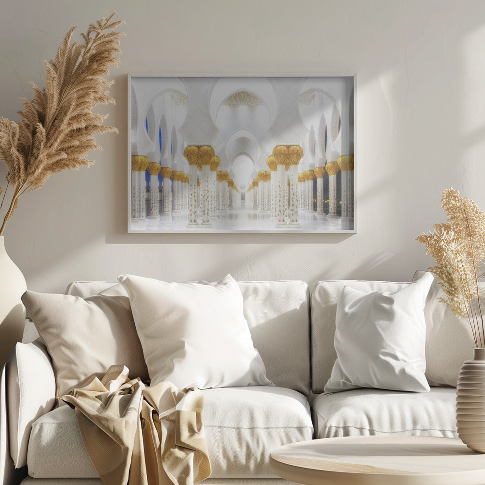 Blanco y Oro | Posters - Impresiones de Arte