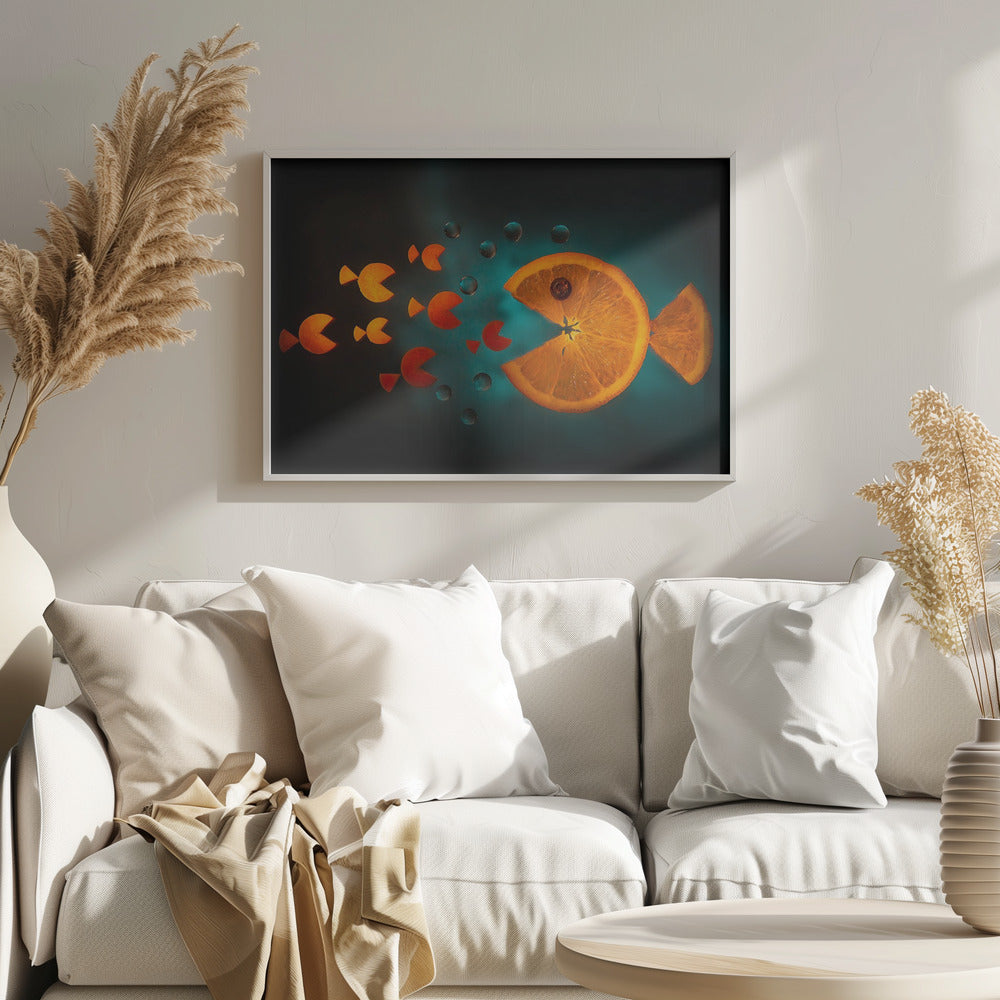 Pesce arancione | Poster - Stampe d’Arte